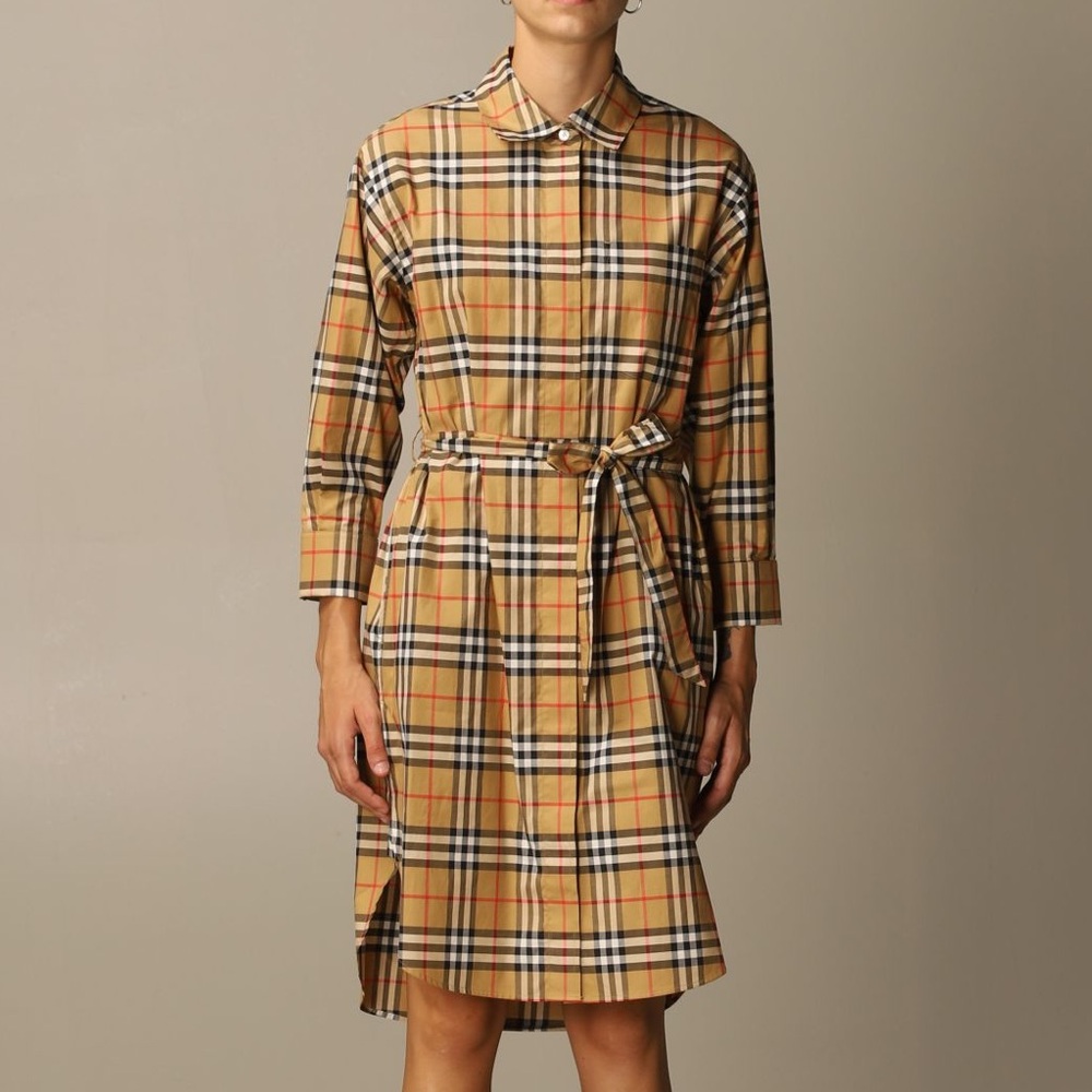 Authentic Burberry shirt dress - Picture 4 of 13